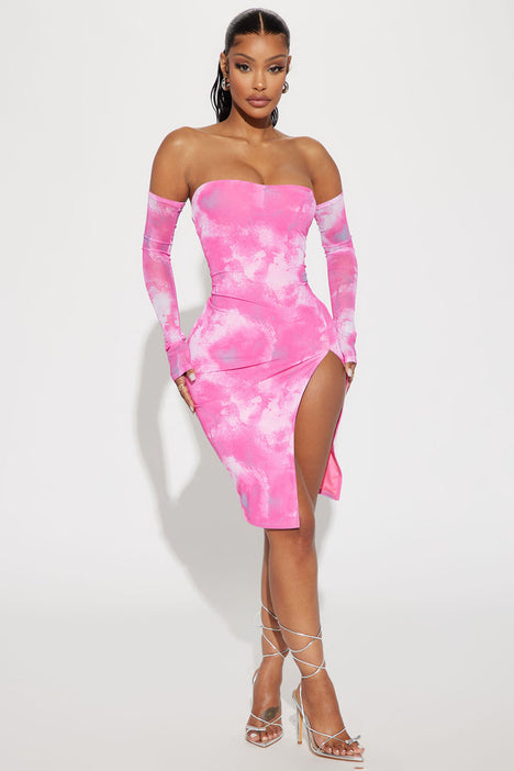 Fashion nova best sale dresses pink