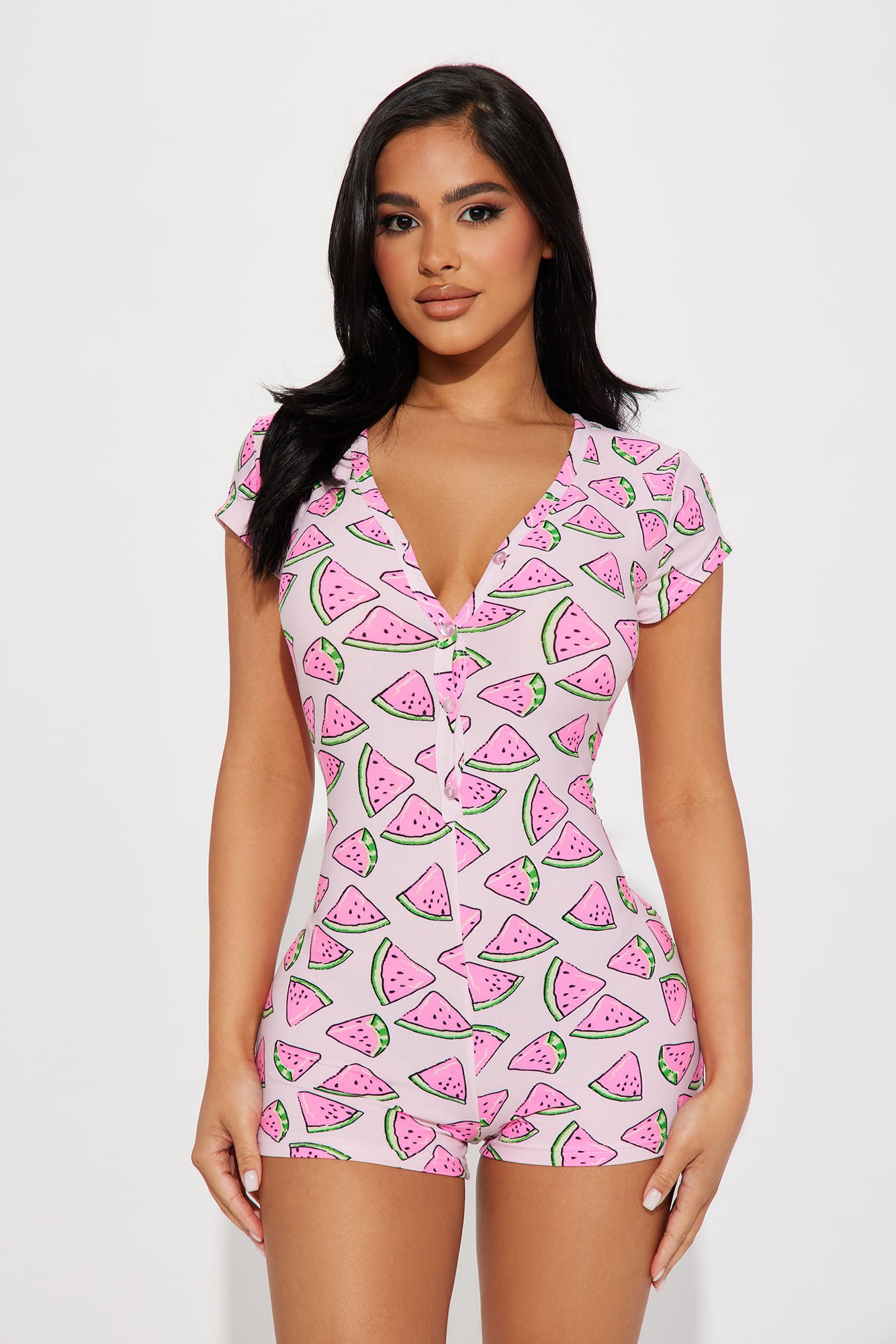 Watermelon romper women's top