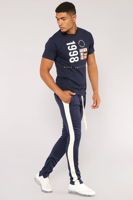 Retro track pants fashion nova on sale