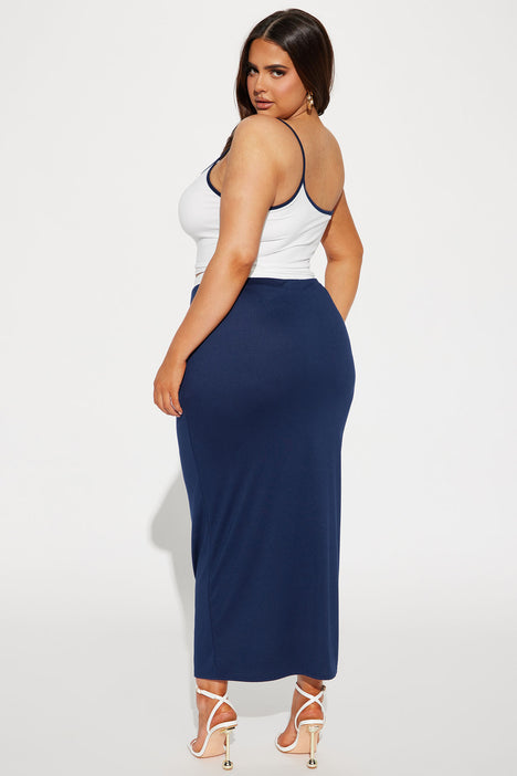 Navy skirt deals combinations