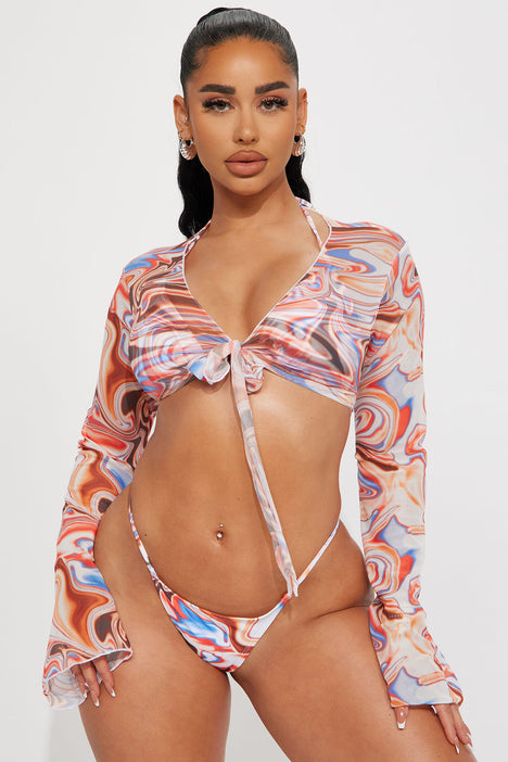 Fashion nova 3 piece swimsuit 2025