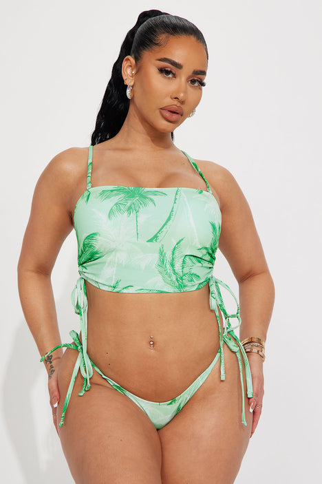 Zaful palm tree bikini sales