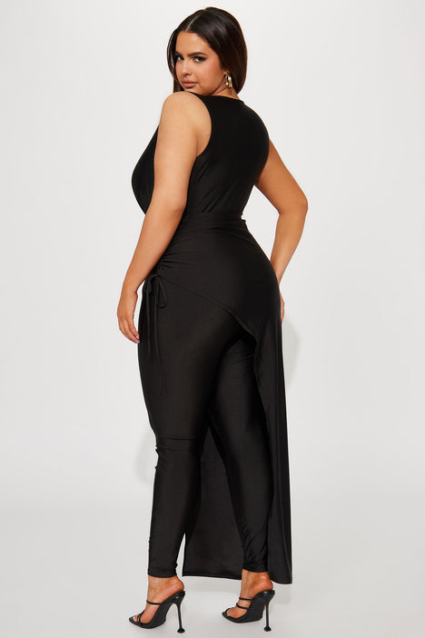 Have It My Way Jumpsuit Black Fashion Nova Jumpsuits