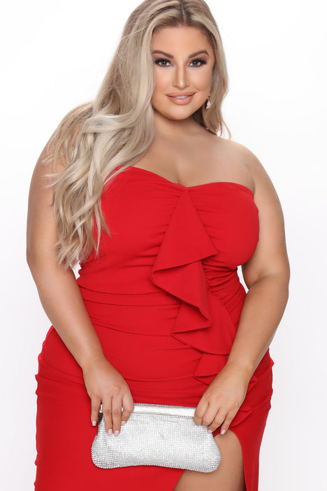 First kiss red lace dress new arrivals