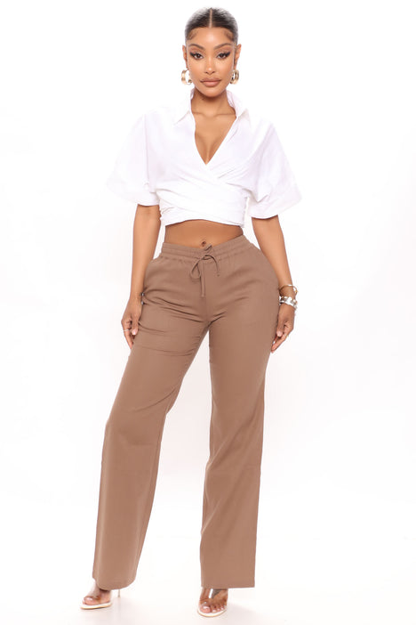 Fashion nova new arrivals linen pants