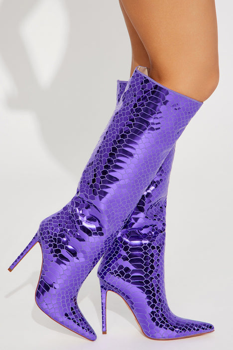 Snakeskin boots fashion online nova