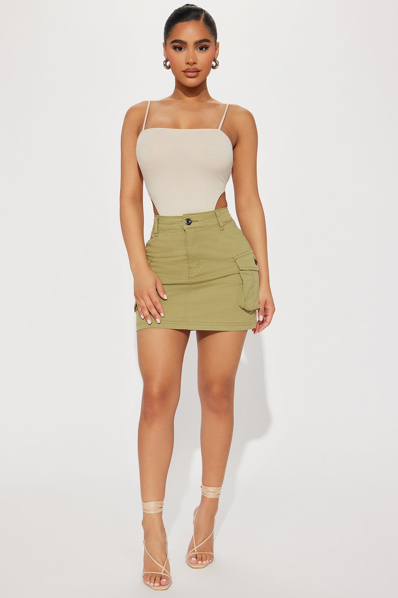 Cargo skirt fashion nova sale