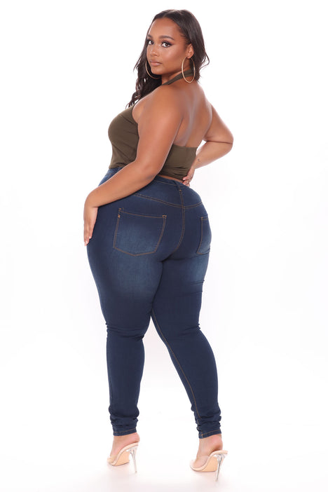 Fashion nova plus top size jeans review