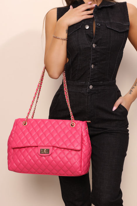 Tell It Like It Is Handbag Hot Pink Fashion Nova Handbags