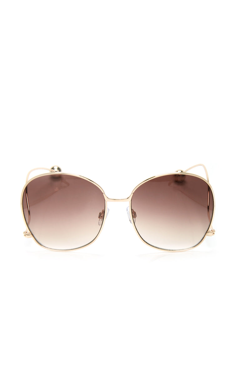 Ivy Round Sunglasses - Brown | Fashion Nova, Sunglasses | Fashion Nova