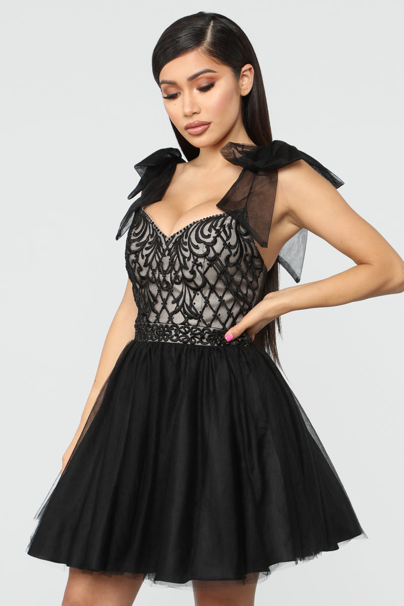 Xena Tulle Dress - Black | Fashion Nova, Luxe | Fashion Nova