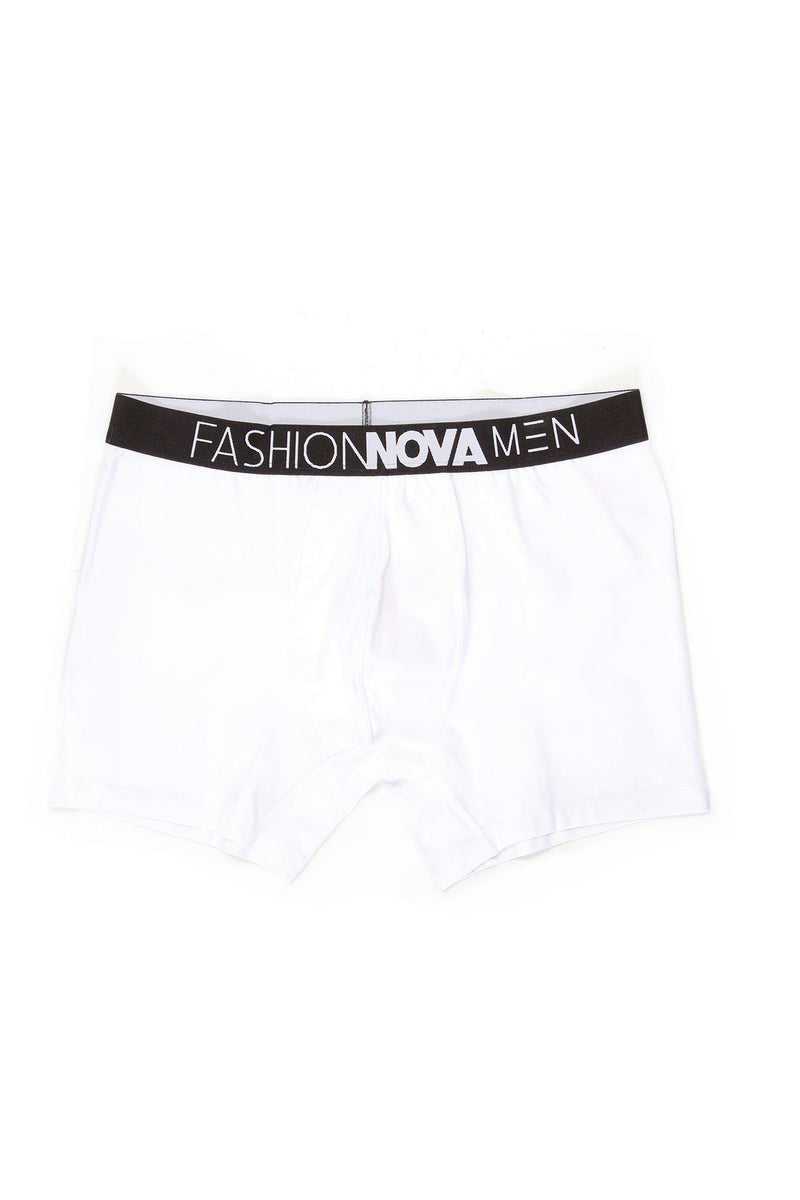 FN Boxer Brief - White | Fashion Nova, Mens Underwear | Fashion Nova