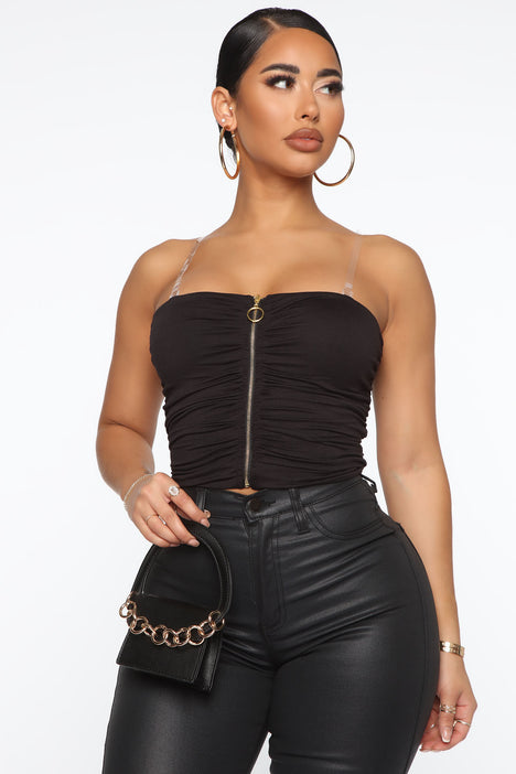 Tube top dress fashion nova discount