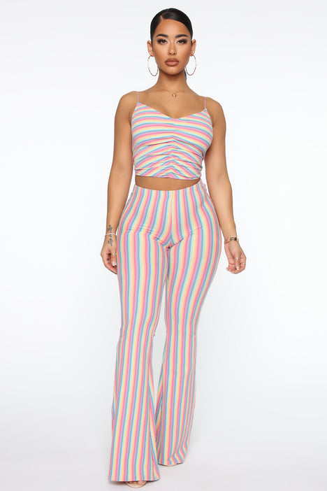 Fashion nova striped top pants