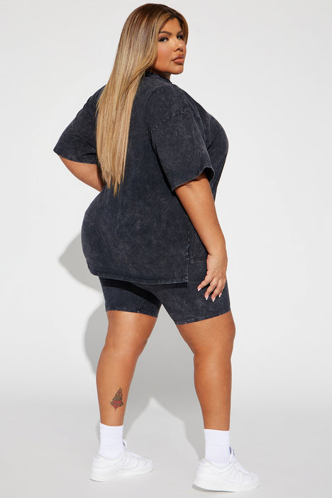 Plus size biker shorts fashion nova store