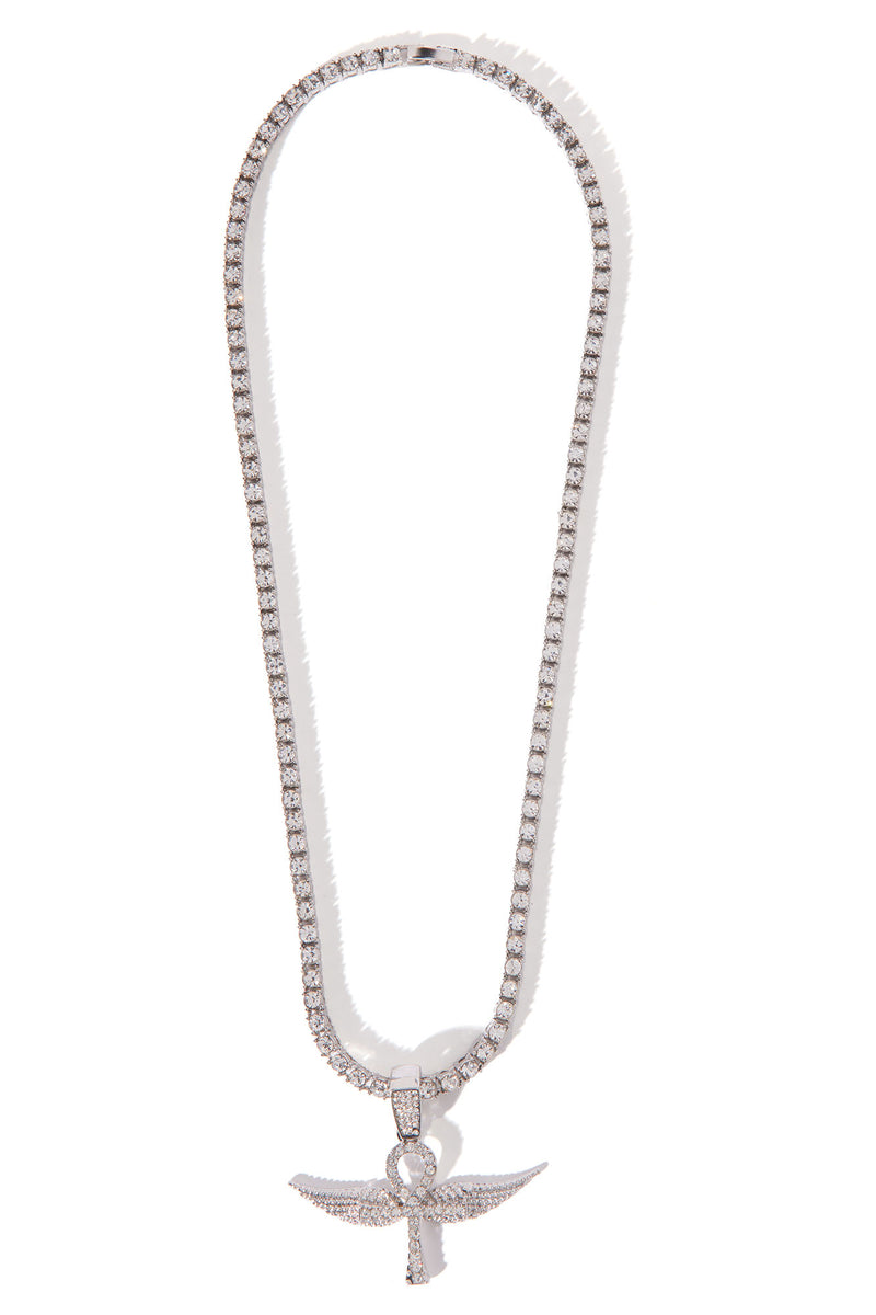 Ankh Cross Necklace Silver Fashion Nova, Jewelry Fashion Nova