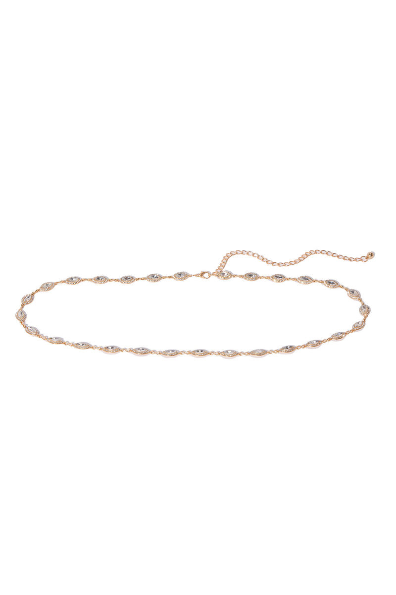 Make A Statement Belly Chain Clear Fashion Nova, Accessories