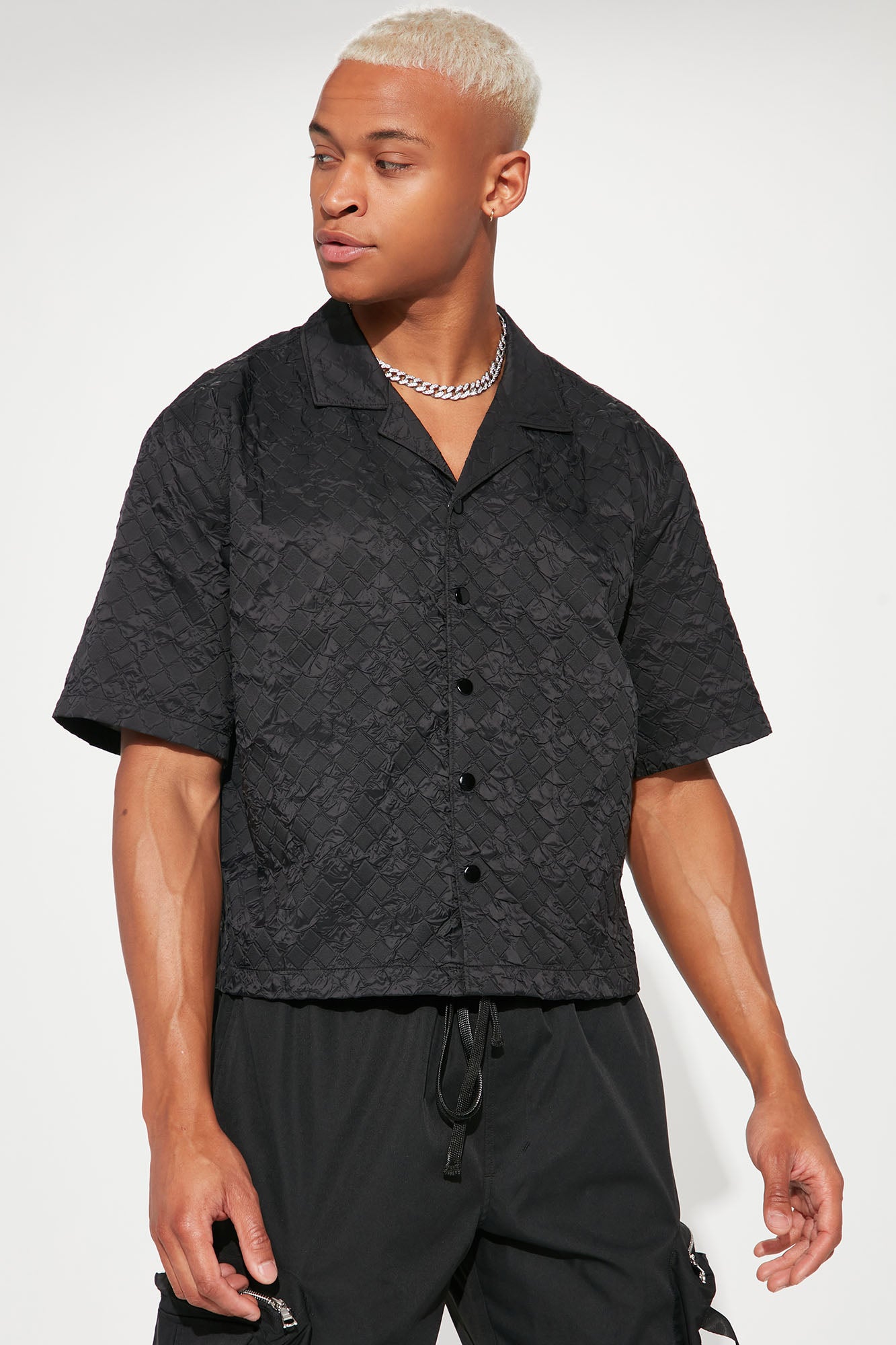 Diamond button up hotsell shirt