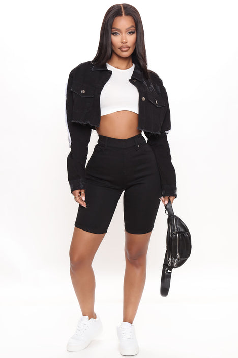 Biker shorts stretch deals