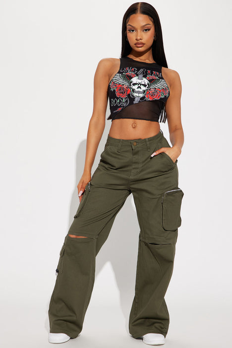 One Step Up Cargo Pant Olive Fashion Nova Pants Fashion Nova