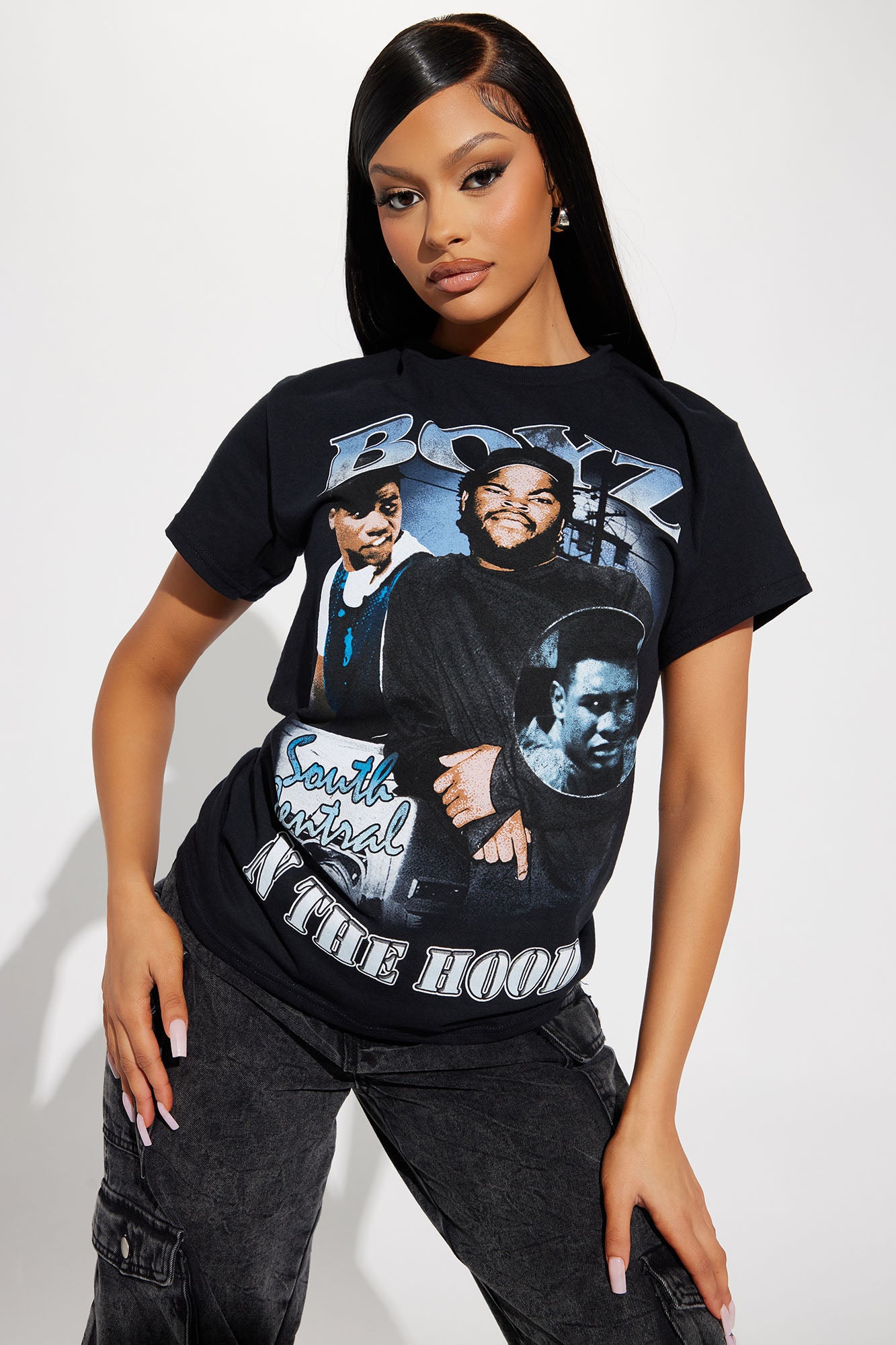 Boyz N The Hood Graphic T Shirt Black