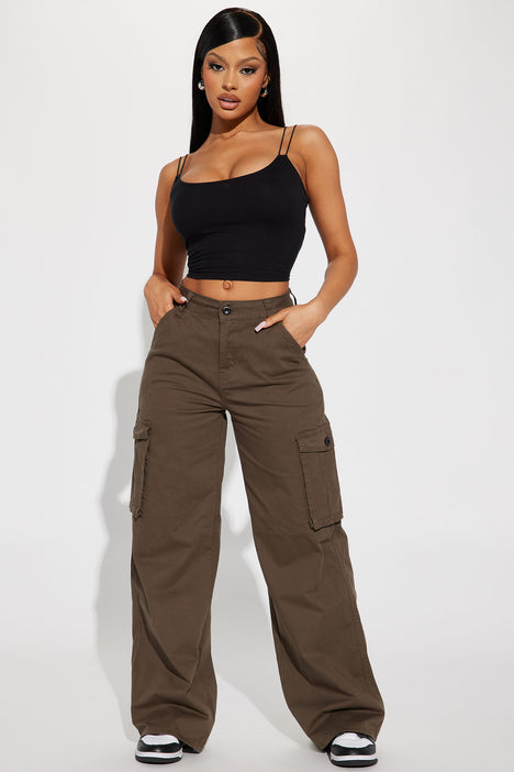Renata Cargo Pant Olive