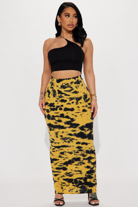 One shoulder crop outlet top fashion nova