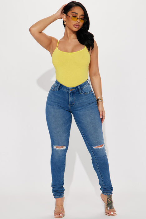 Fashion nova shop yellow top