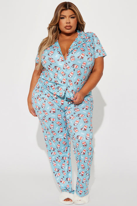 Fashion nova plus size pajamas sales