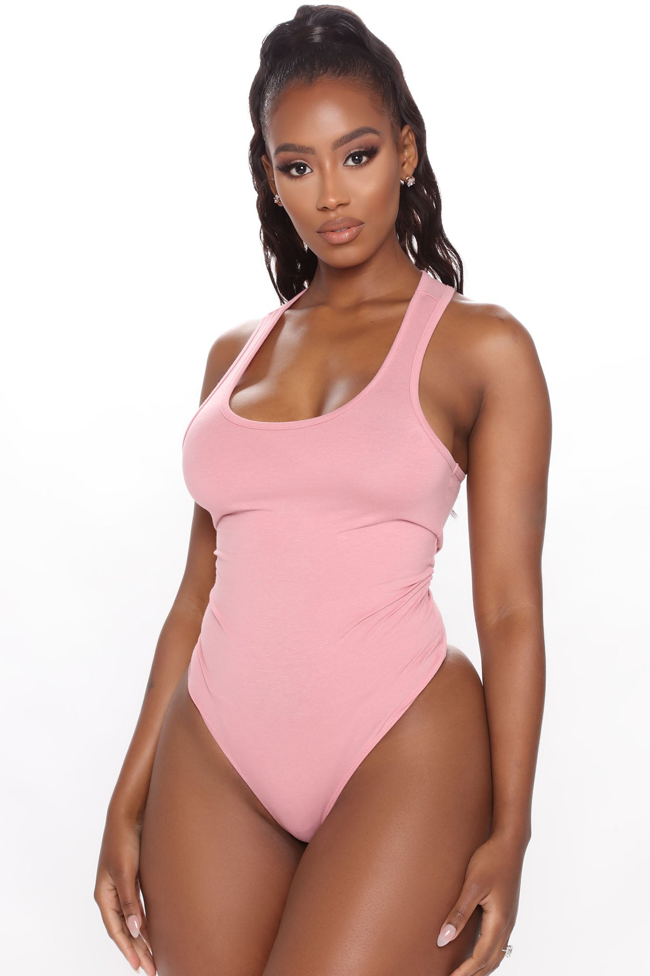 Blush cheap pink bodysuit