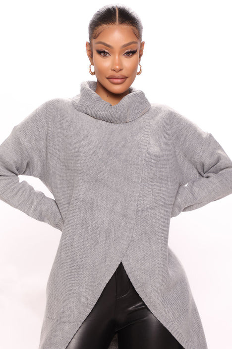 On my side cheap turtleneck sweater