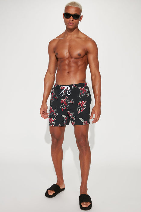 Spiderman Squad Swim Trunk Black