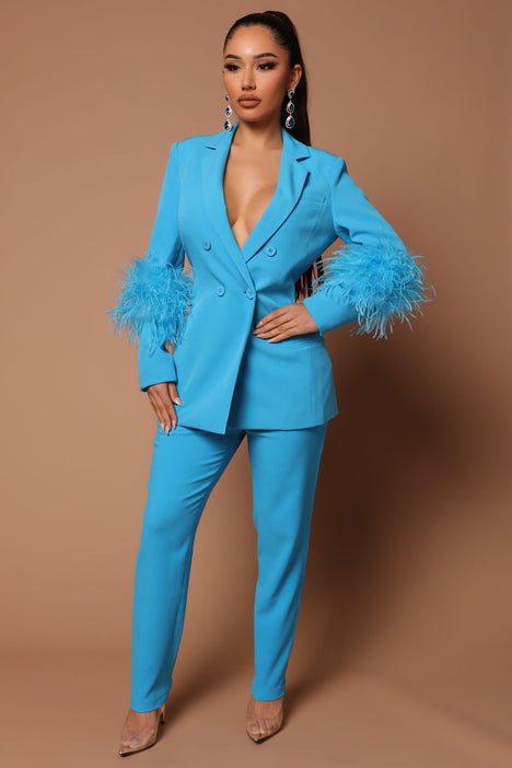 Fashion nova blazer discount set