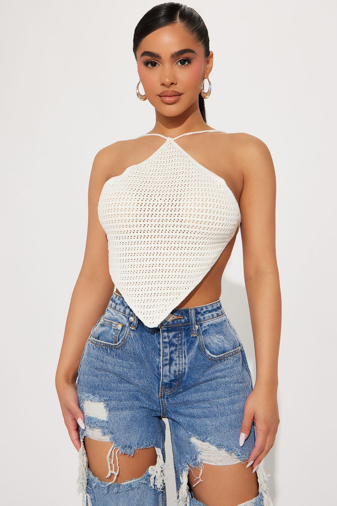 Fashion nova clearance crochet top