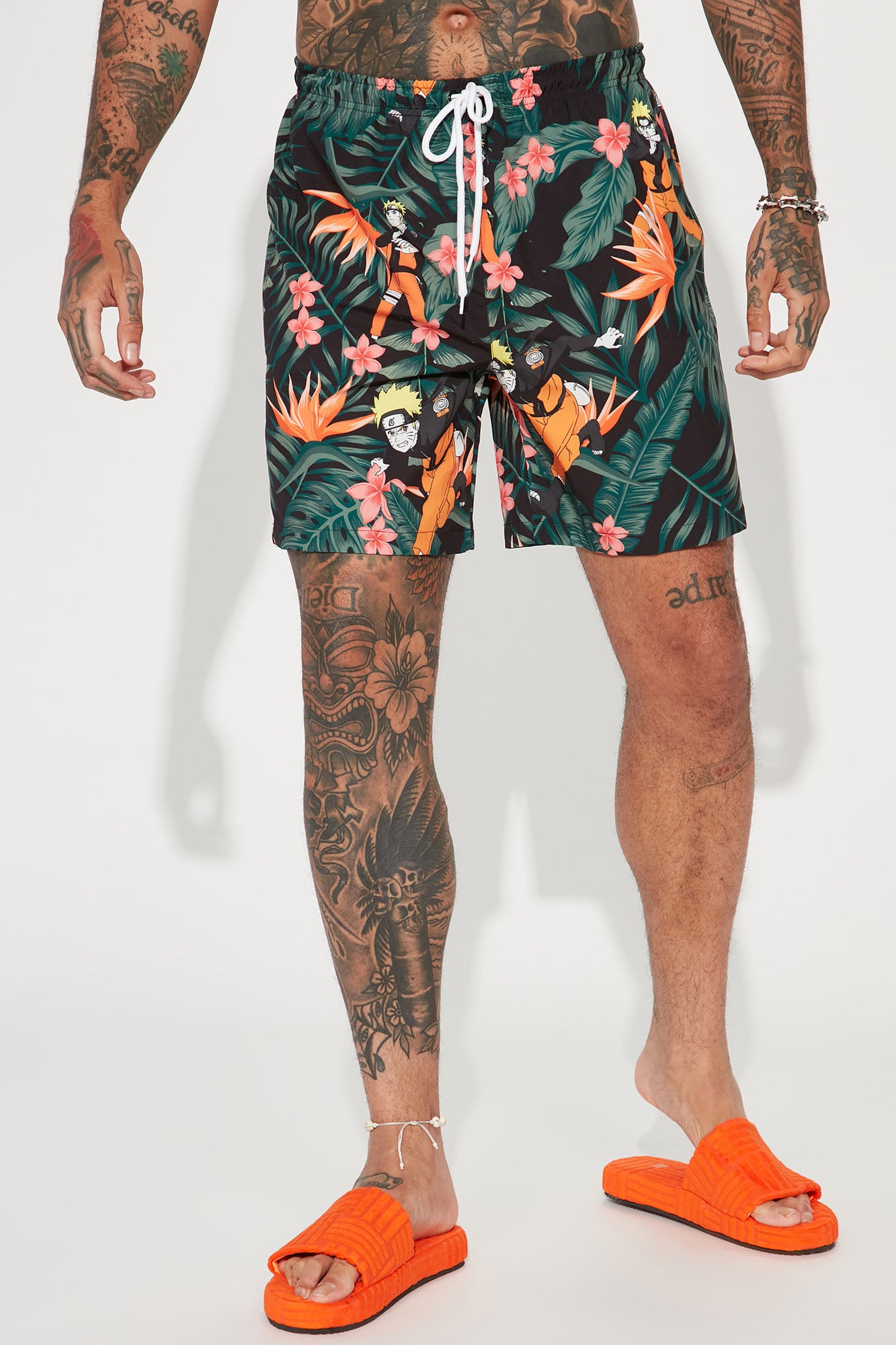 Naruto sales swimming trunks