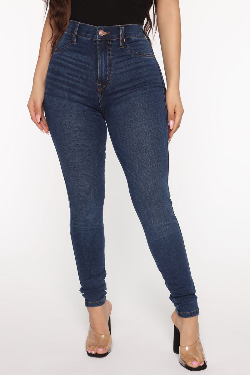 Franchesca High Rise Skinny Jeans - Dark Wash | Fashion Nova, Jeans ...