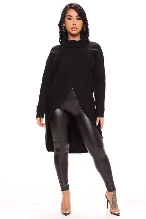 On my online side turtleneck sweater