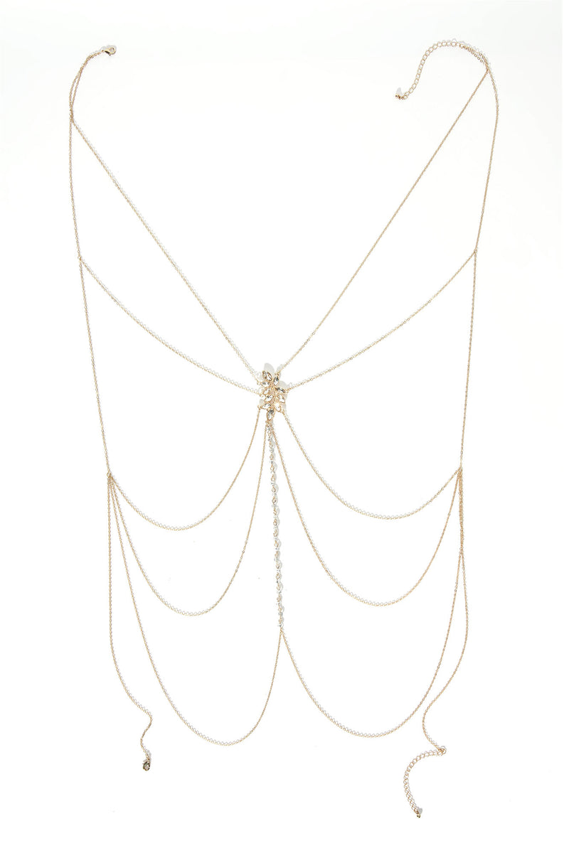 Free Tonight Body Chain Gold Fashion Nova, Jewelry Fashion Nova