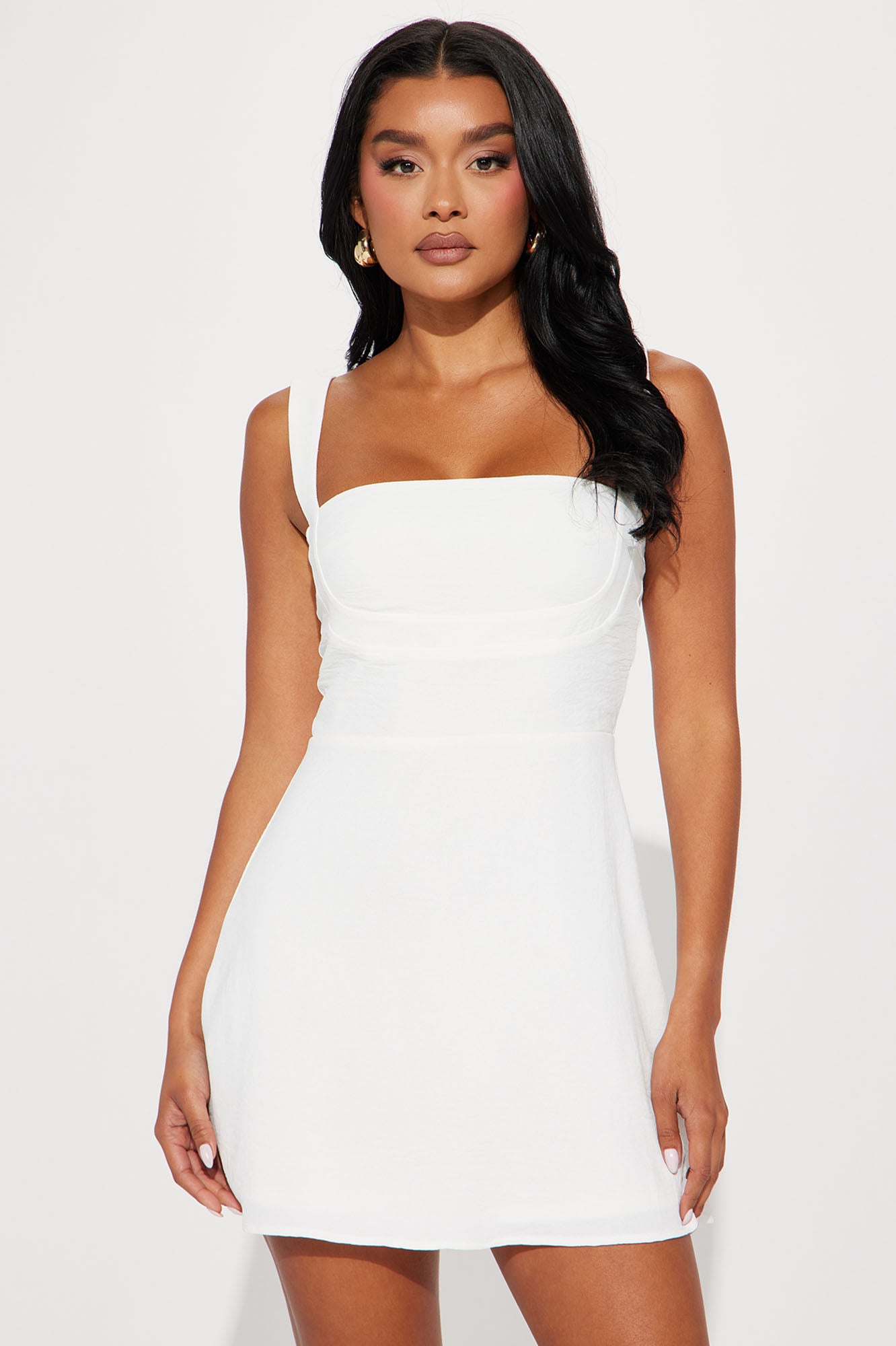 Fashion nova deals white short dresses