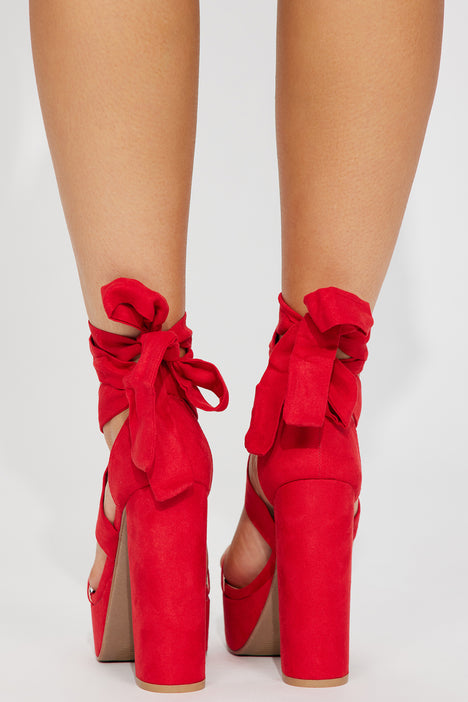 Plot Twist Heel Red Fashion Nova Shoes Fashion Nova