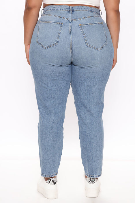 Mom best sale jeans ajustados