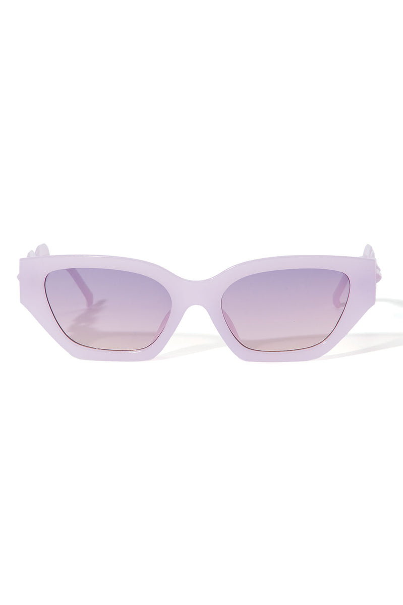 Love Chain Sunglasses - Lilac | Fashion Nova, Sunglasses | Fashion Nova