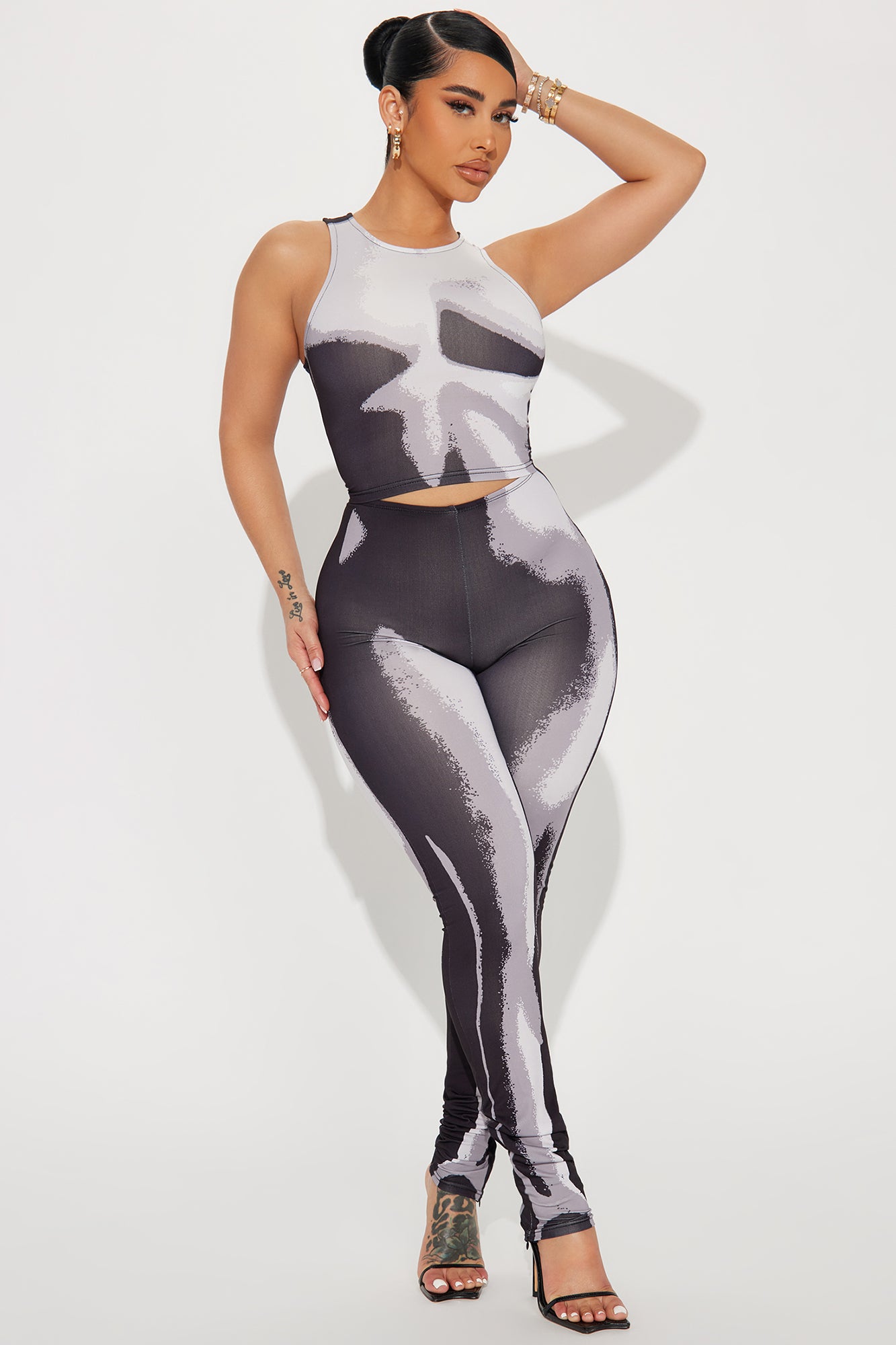 Fashion nova leggings top set