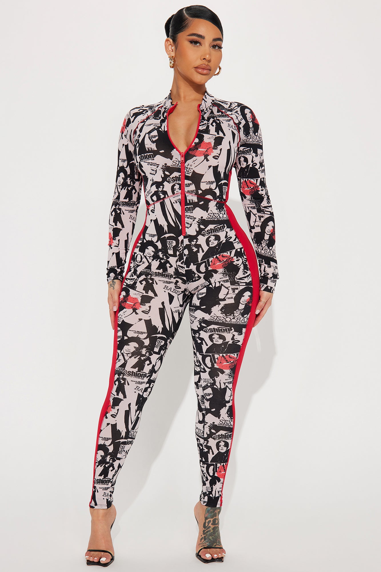 Cheetah jumpsuit shop fashion nova