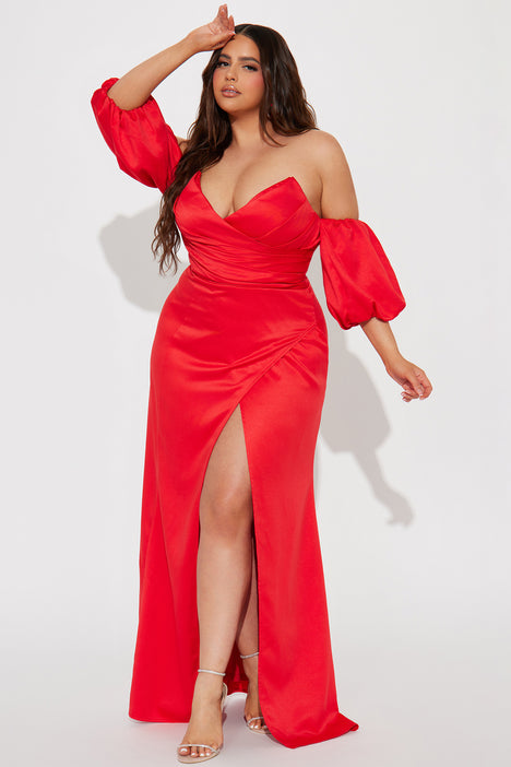 Unbelievable Beauty Maxi Dress - Red