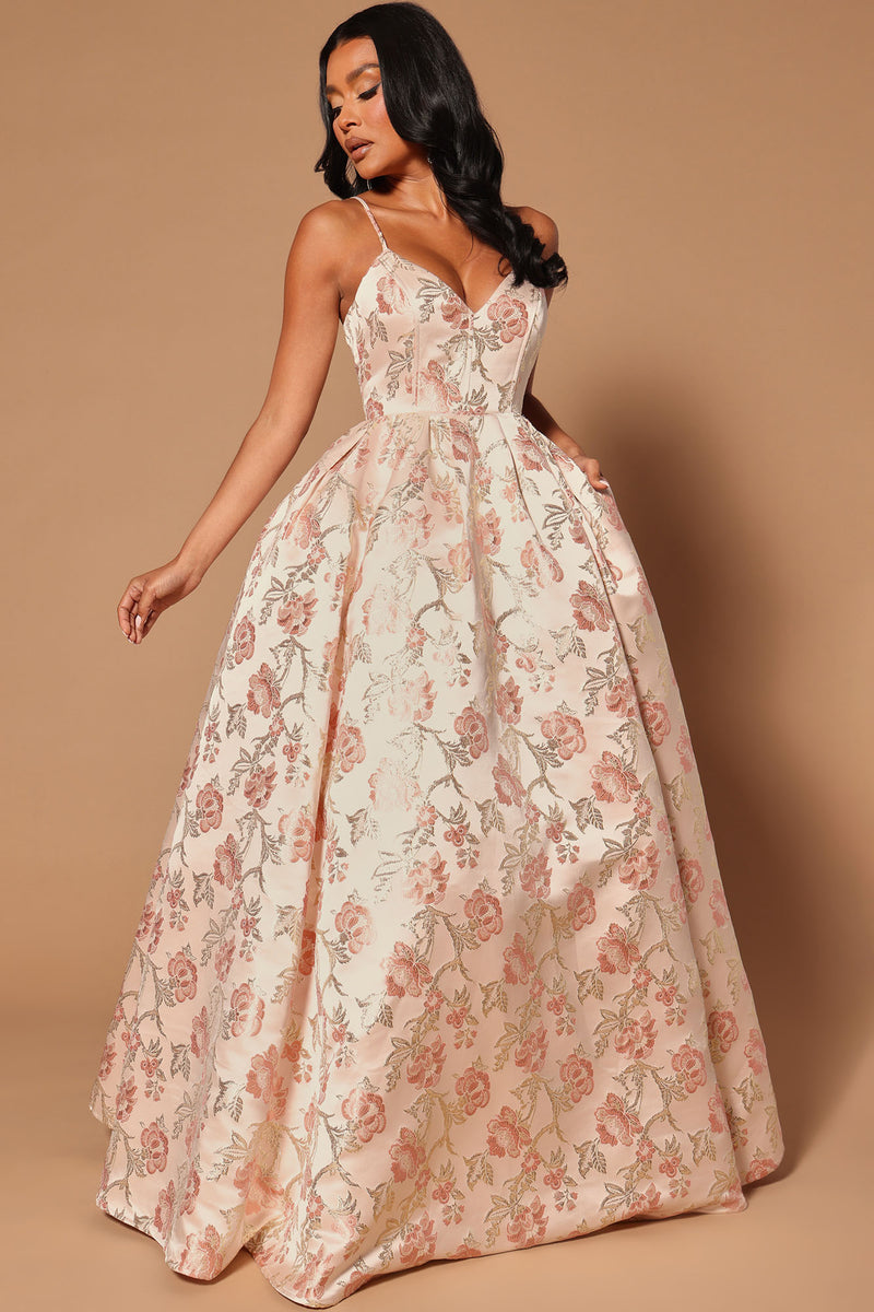 Pink Mid Night Ball Gown Dress main image 0