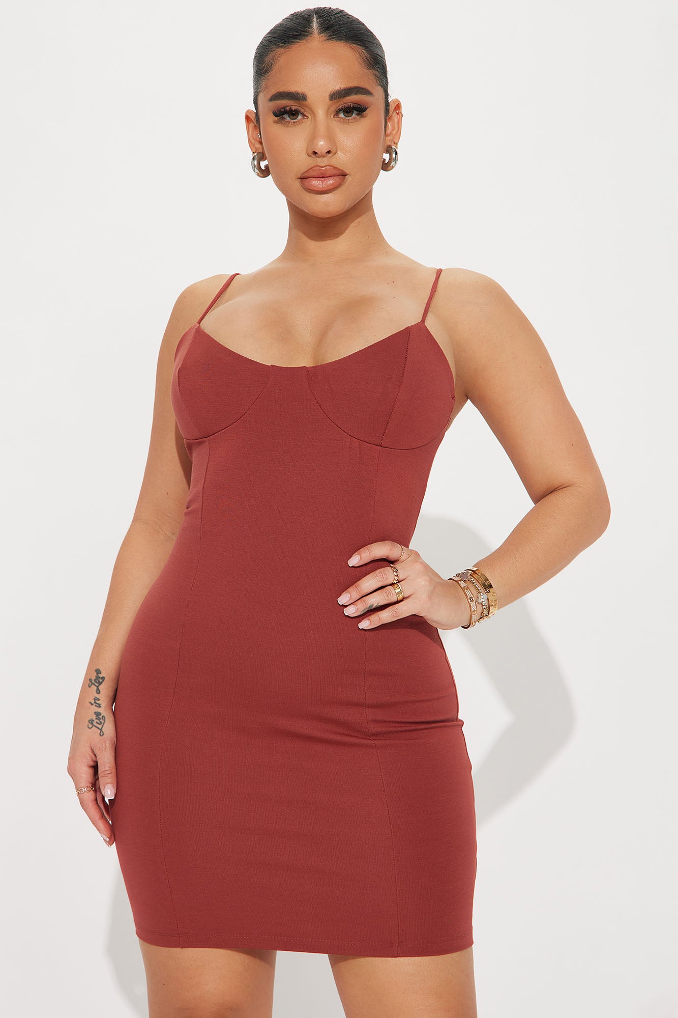 Sweetheart neckline mini dress top