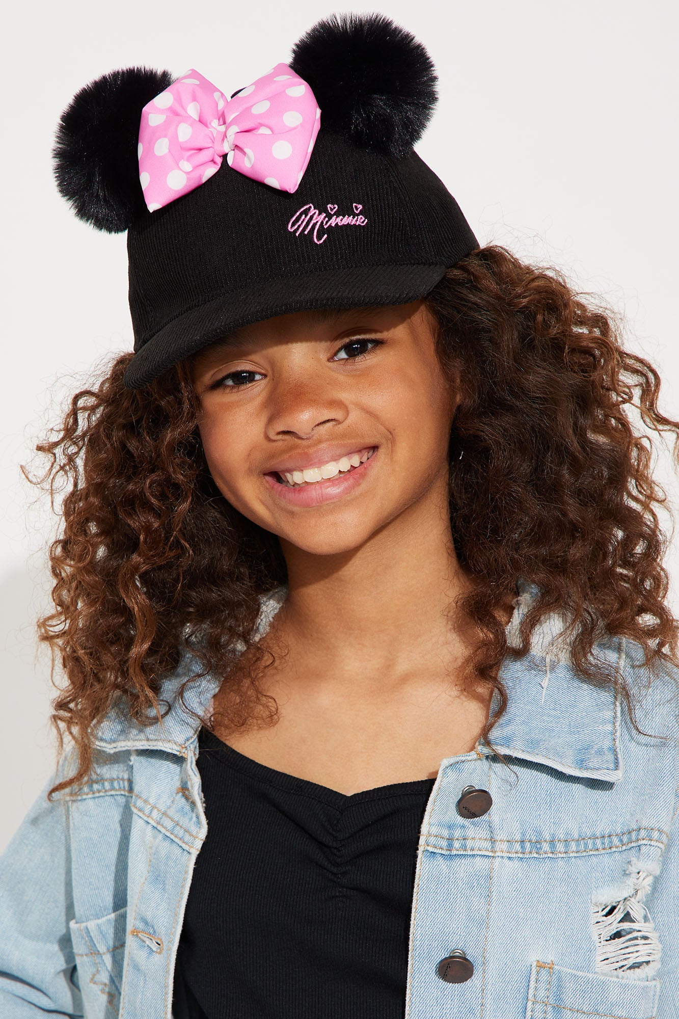 Girls minnie mouse hat discount