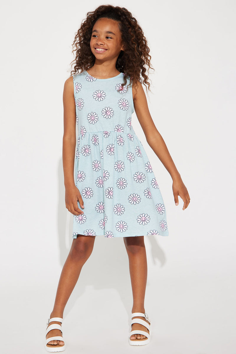 Mini Happy All The Time Sleeveless Dress - Sage | Fashion Nova, Kids ...