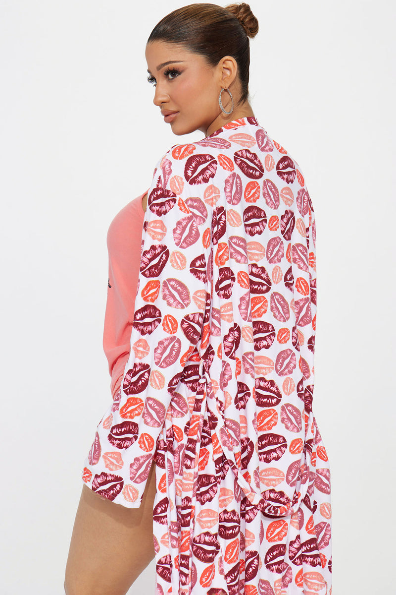 Real Nap Queen PJ Robe Set - Pink/Pink | Fashion Nova, Lingerie ...